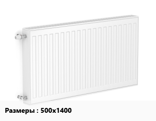 Радиатор стальной 500х1400 22 2890 Вт Подкл:боковое, шт, Rommer цена от 7914 сум / шт, где купить, условия доставки в Ташкенте и Ташкентской области